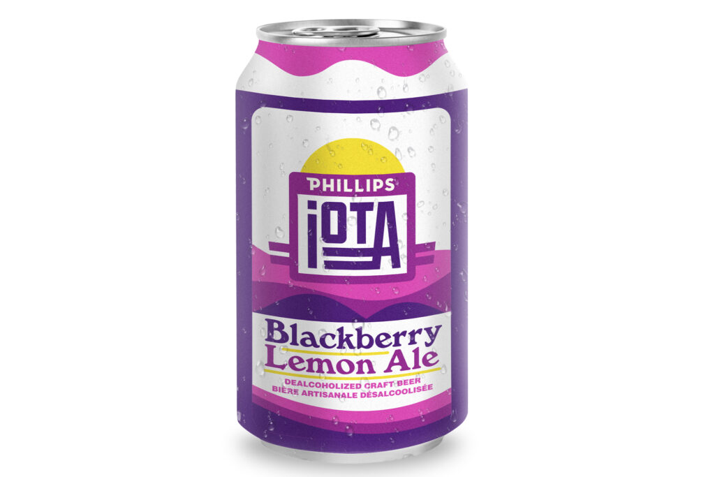 iOta Blackberry Lemon Ale )% for dry january
