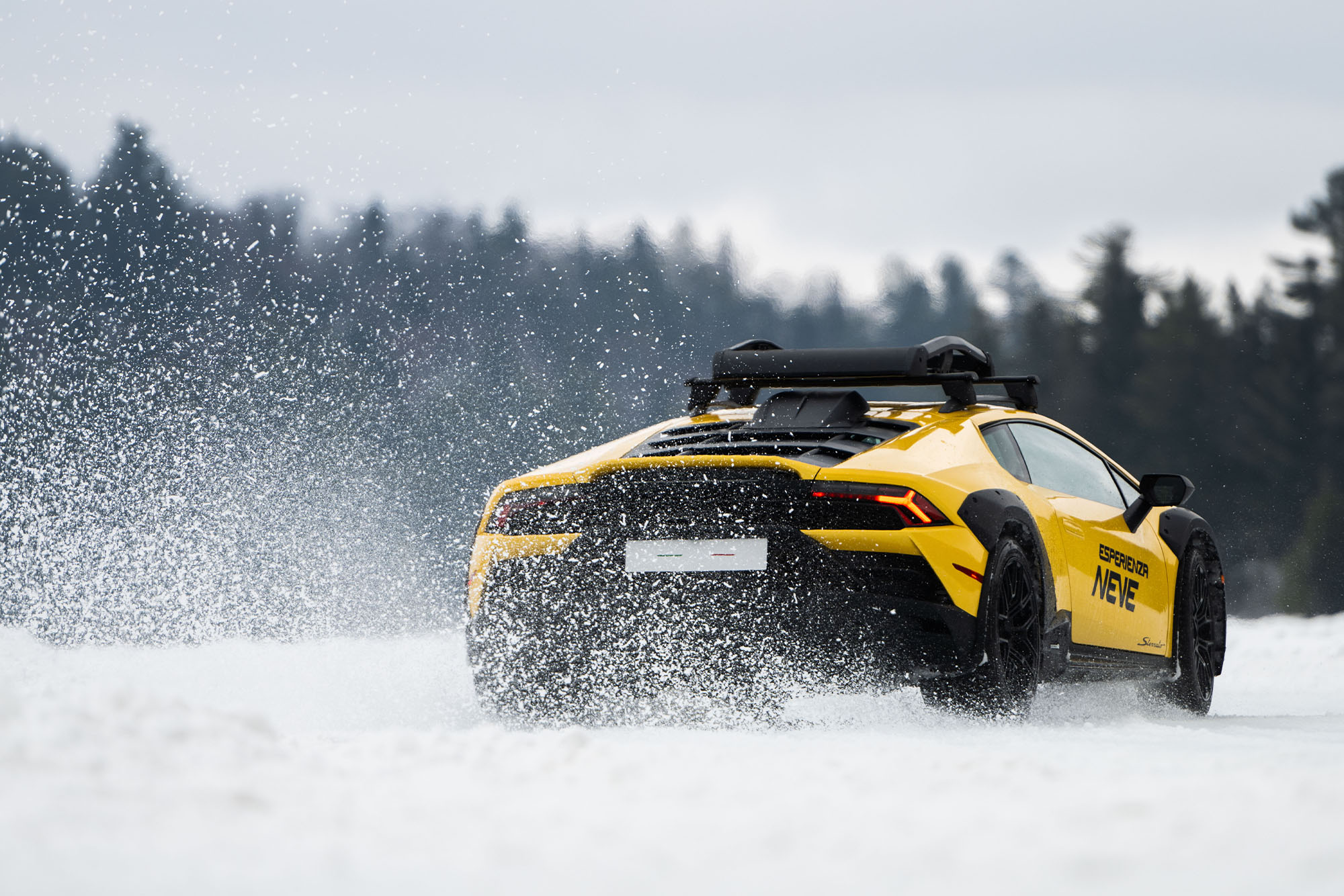 Lamborghini on Ice event 2024