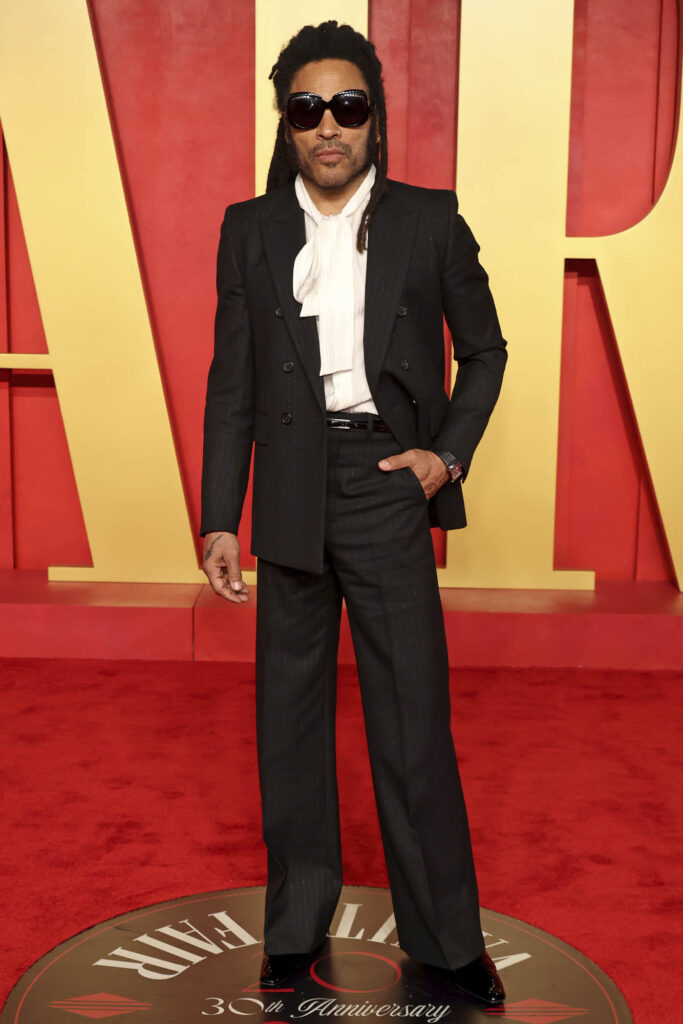 Lenny Kravitz Best Dressed Men Oscars 2024