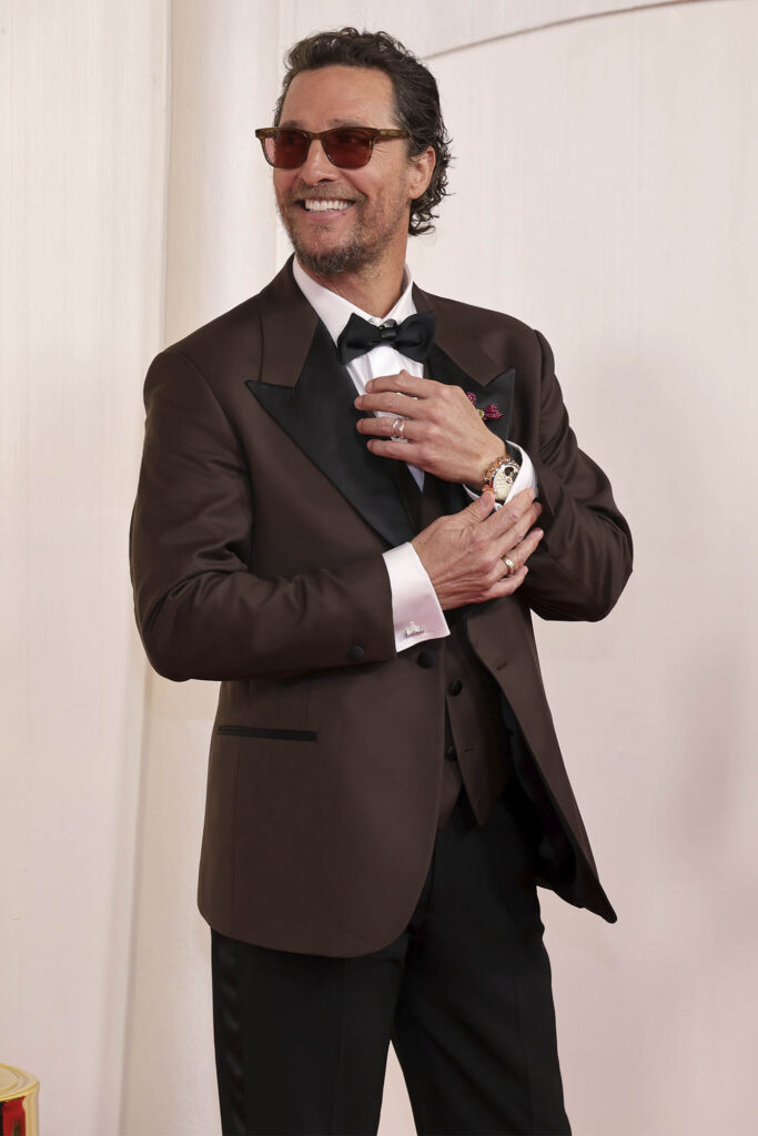 Matthew McConaughey Best Dressed at the Oscars