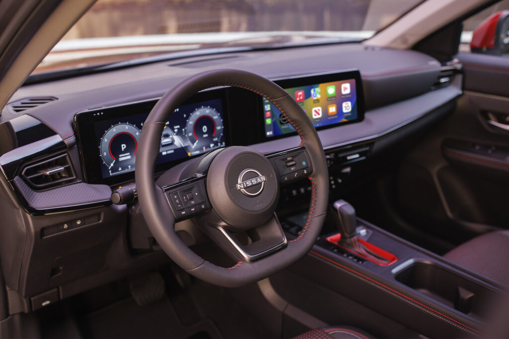 The All-New 2025 Nissan KICKS steering wheel
