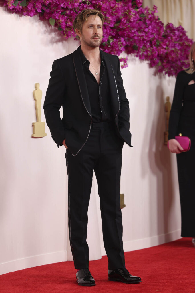 Ryan Gosling at the 2024 Oscars ceremony
