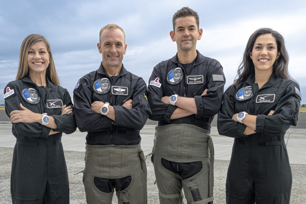 IWC Big Pilot Chronograph Polaris Dawn: astronauts wear watch