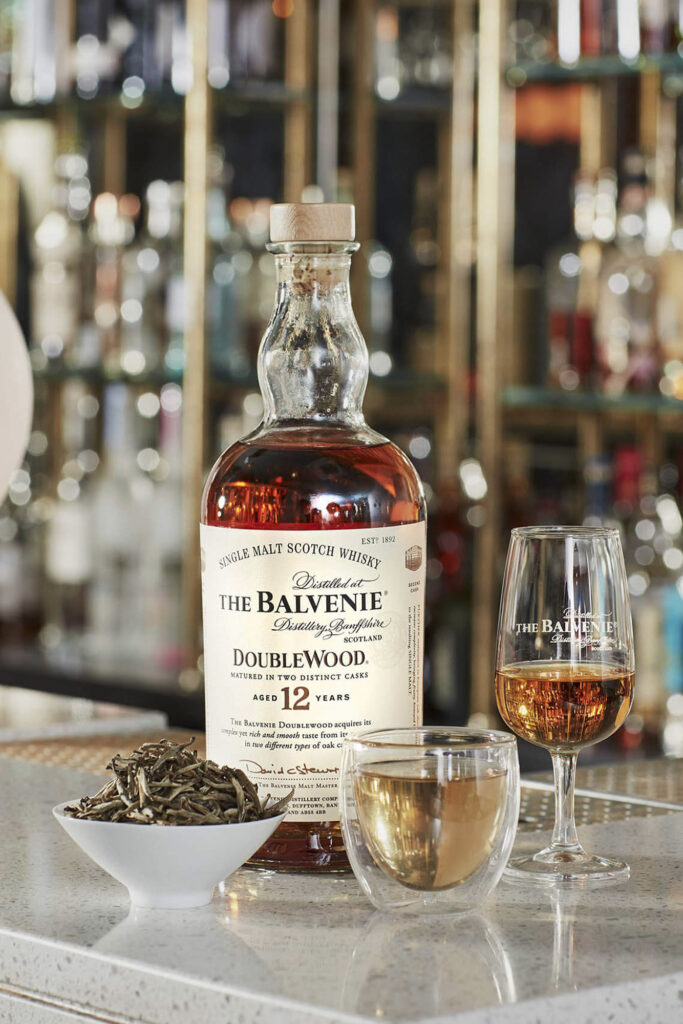 Balvenie whiskey and tea cocktails