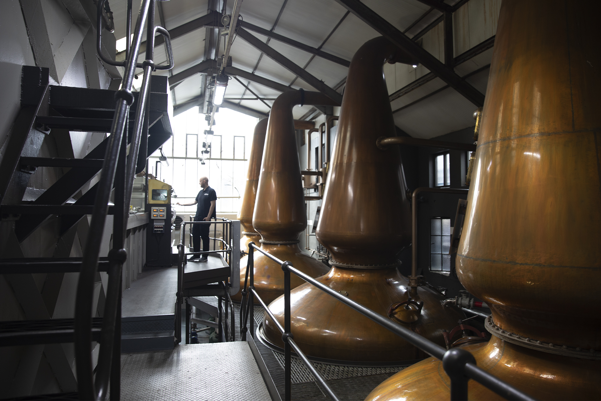 Jura Distillery Stillroom