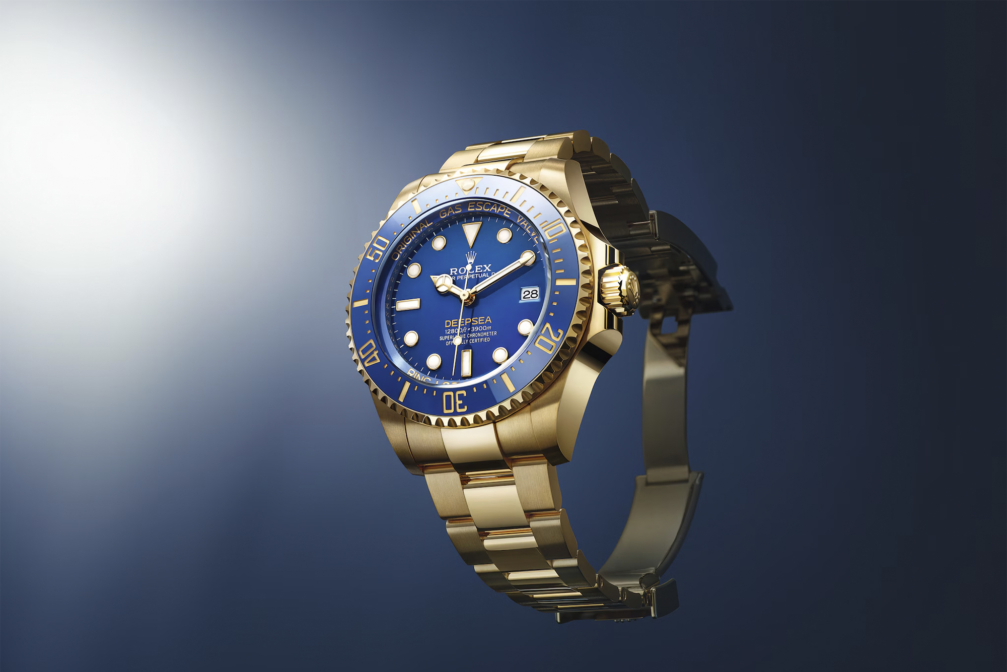 Rolex deepsea 2024 gold