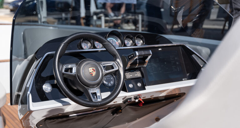 frauscher x Porsche boat