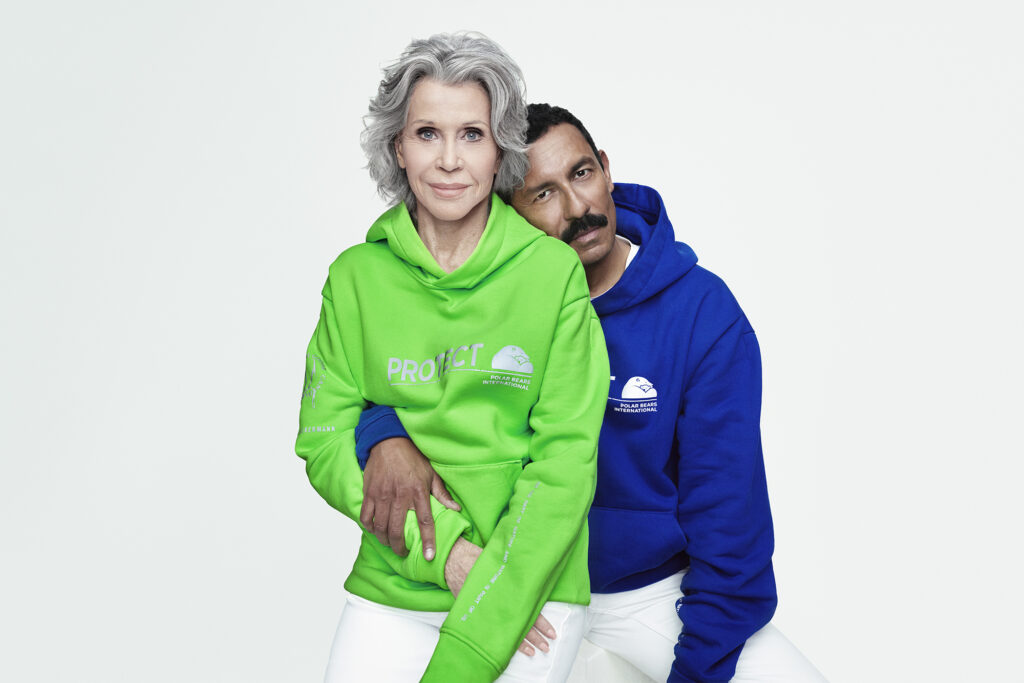 Canada Goose Creative Director Haider Ackermann x Jane Fonda