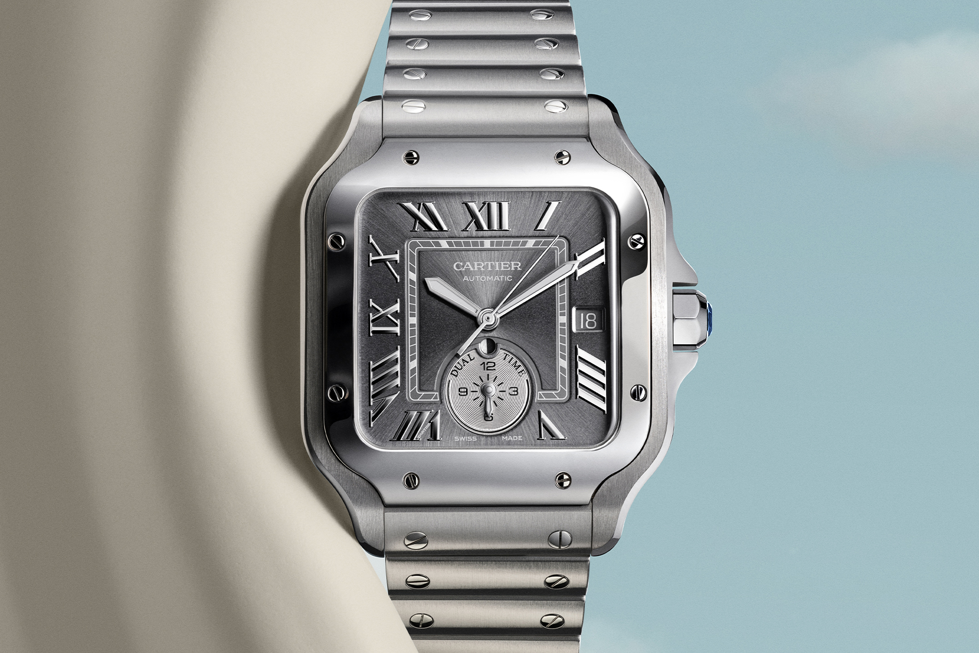 Santos de Cartier Dual Time