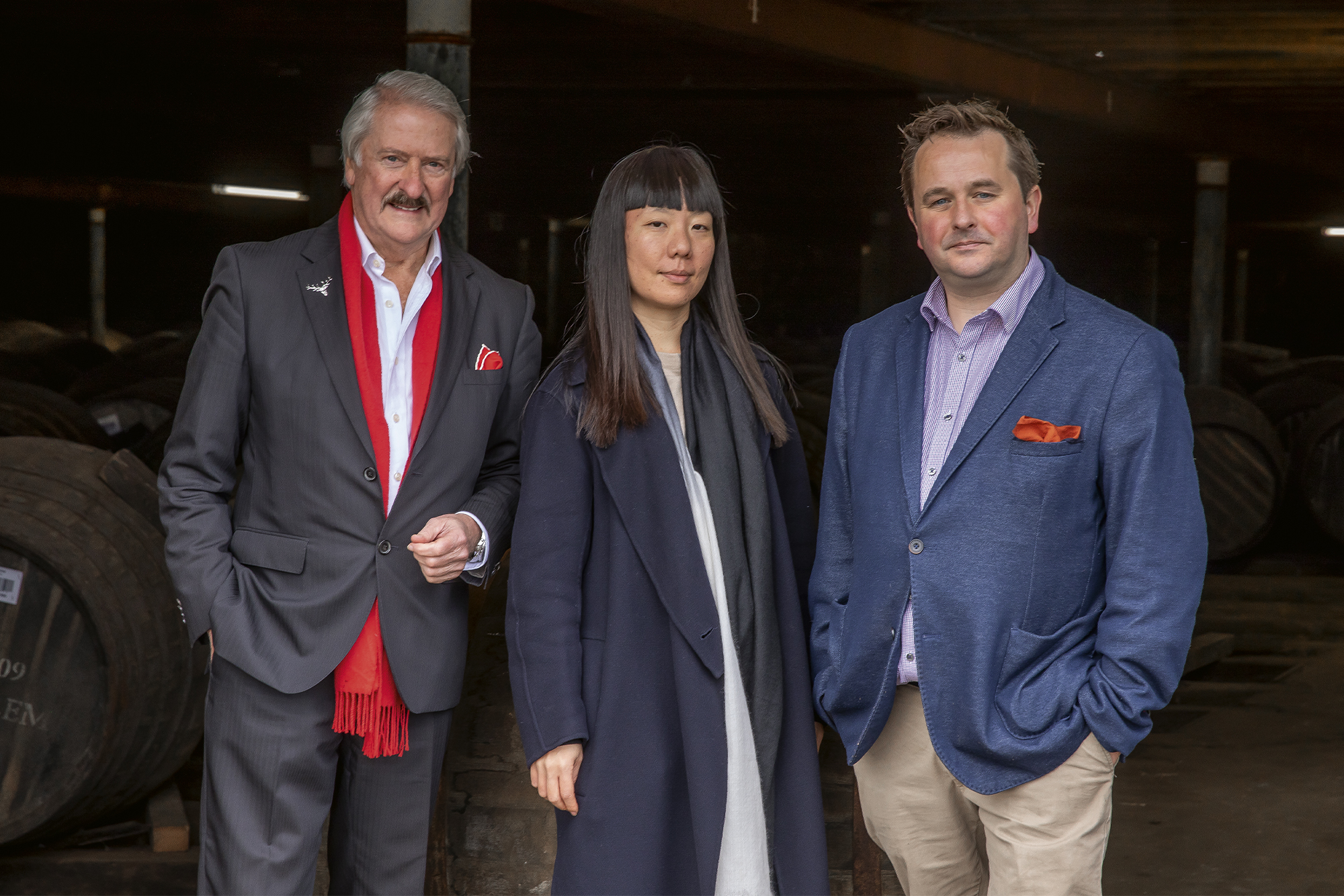 When Impossible Turns Rare: The Dalmore Luminary Series. Left to right: Richard Dalmore, Melodie Leung, and Gregg Glass