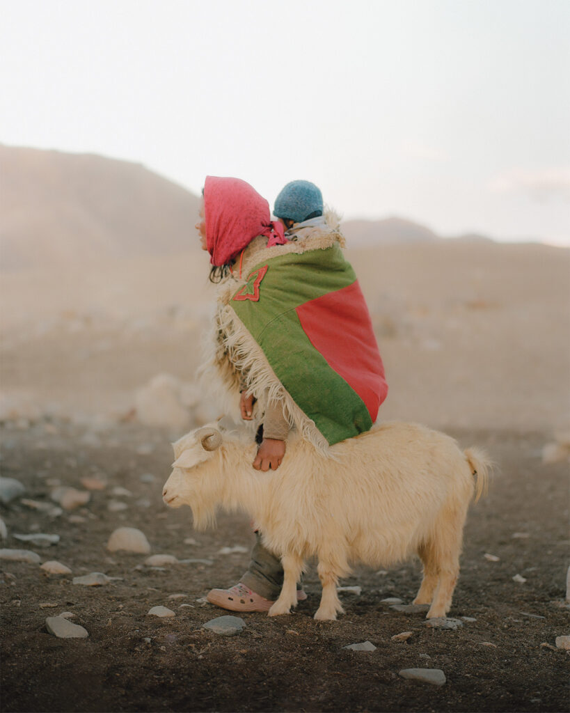 Changpa Nomad, shot by Pie Aerts, India, Ladakh