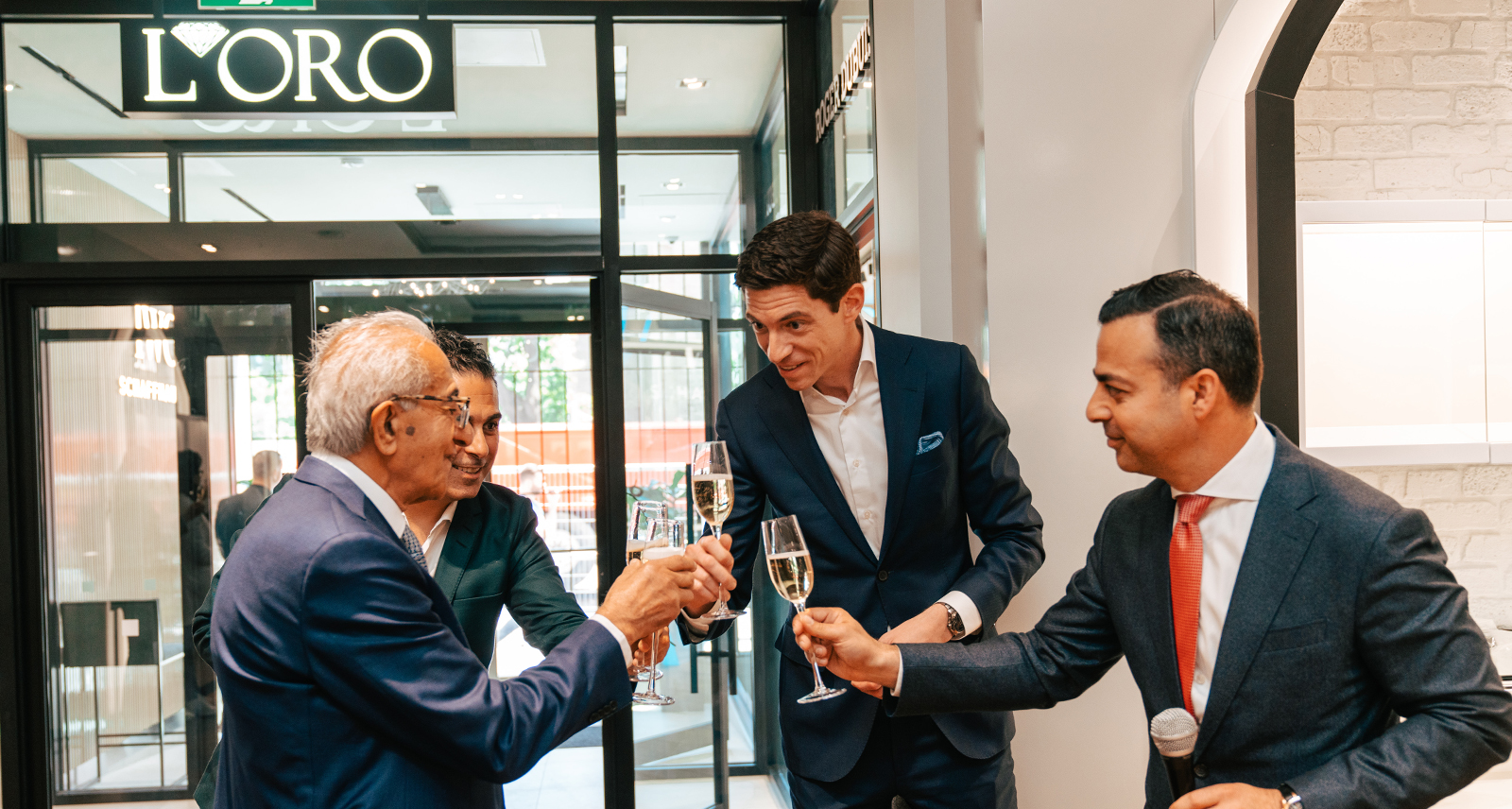 Store Opening at L'Oro