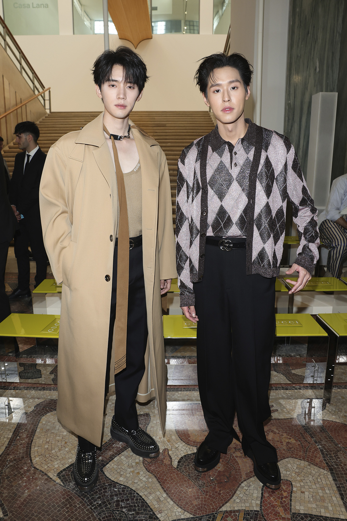 Zhou Yiran and Billkin Gucci SS25