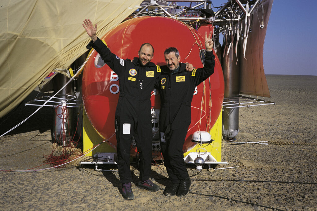 The Breitling Orbiter 3 the first nonstop balloon flight around the world 