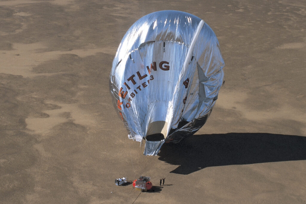 The Breitling Orbiter 3 the first nonstop balloon flight around the world 