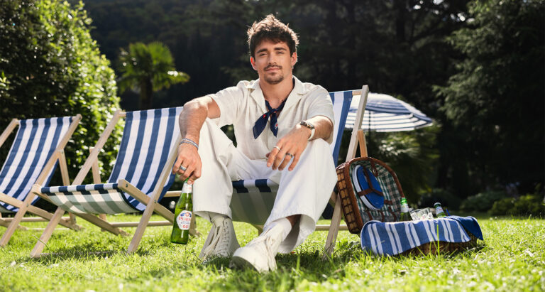 Charles Leclerc Ferrari Driver Peroni Partnership interview 2024