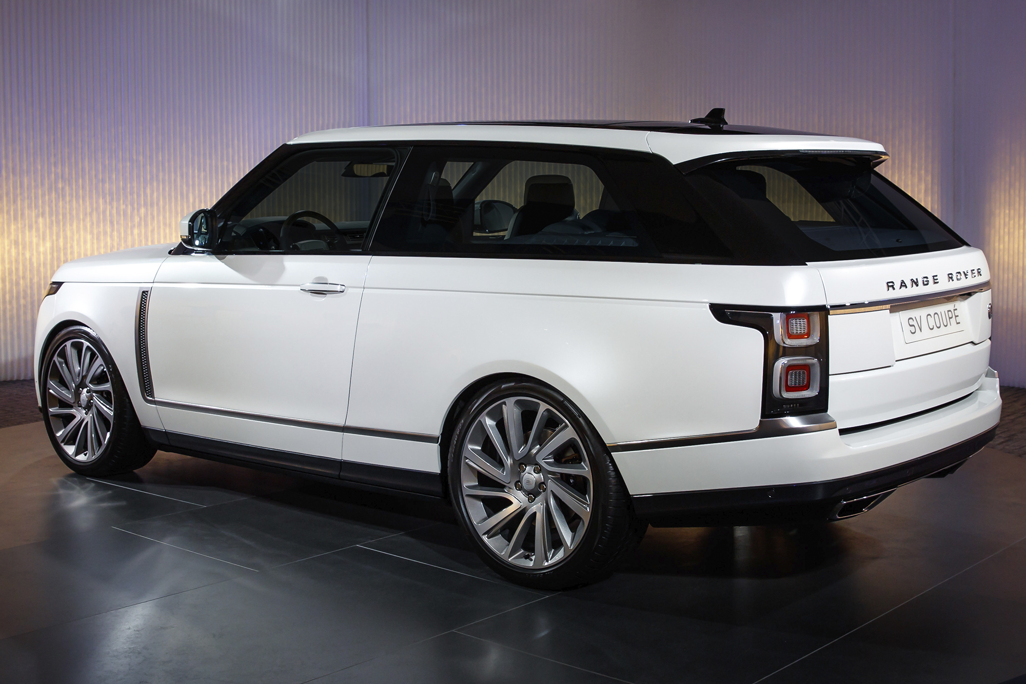 Honorable Mention: Range Rover SV Coupé