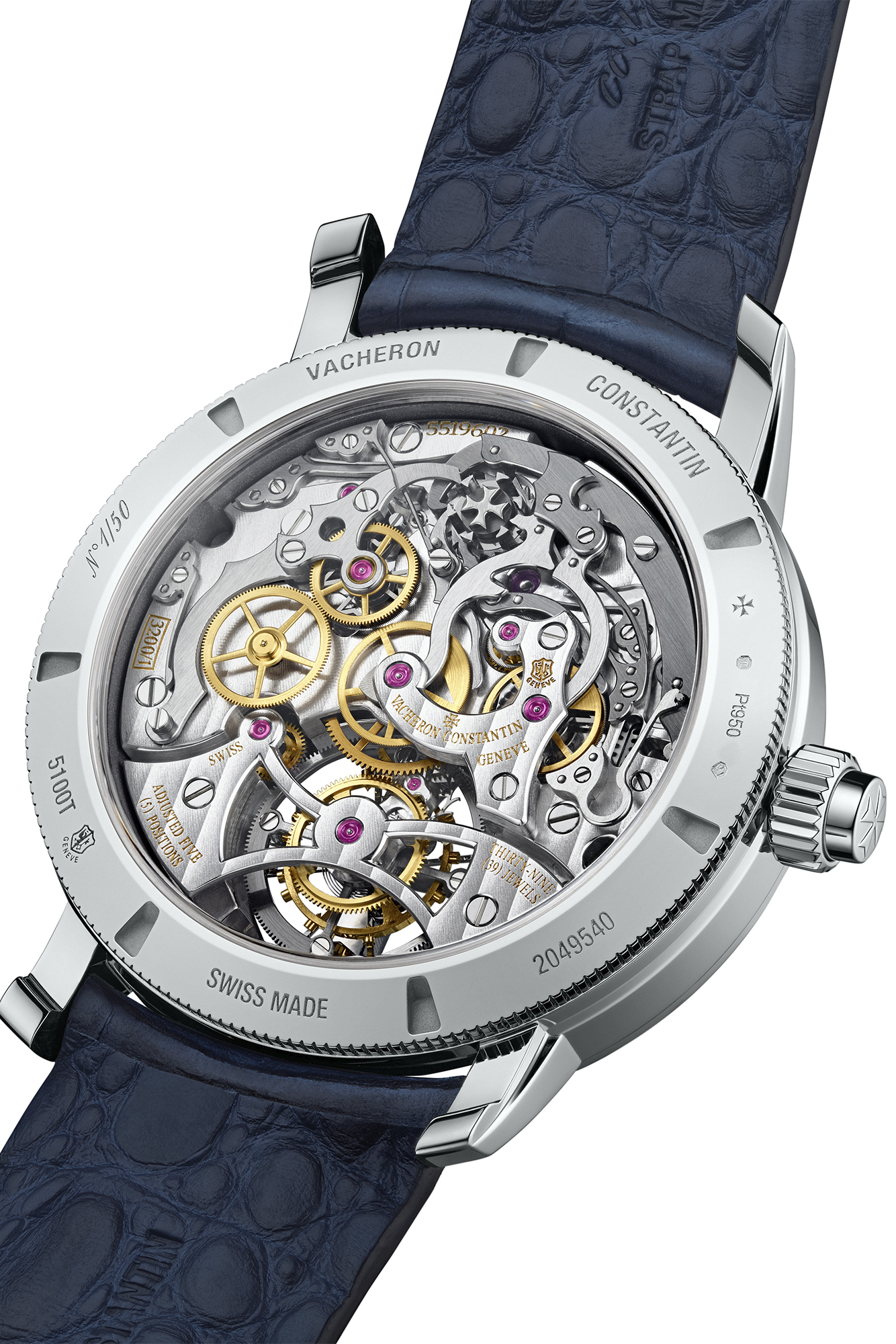 Traditionnelle tourbillon chronograph Collection Excellence Platine The Collectors piece 7-2024 2