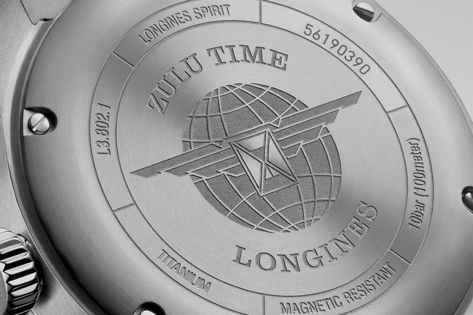 Longines Spirit Zulu Time (Titanium)