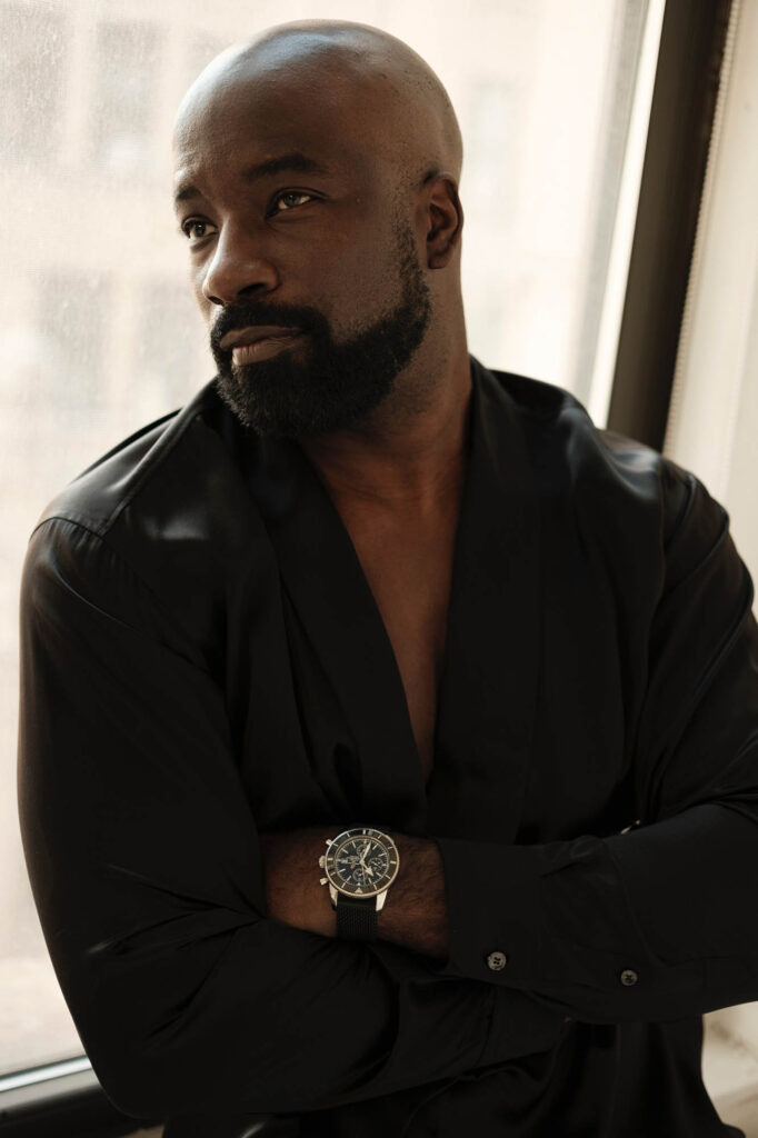 mike colter Photo by JUANKR. Styling by Odile Iturraspe. Grooming by Fernando Torrent.