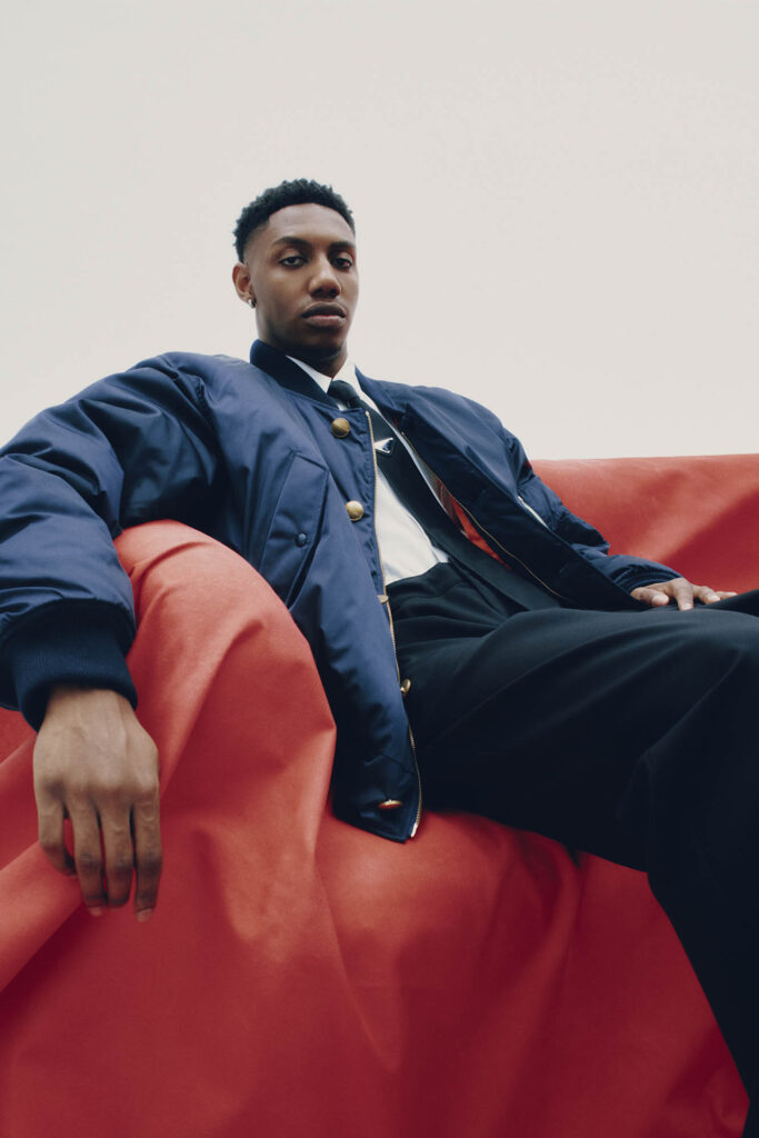 RJ BARRETT sharp style shoot interview