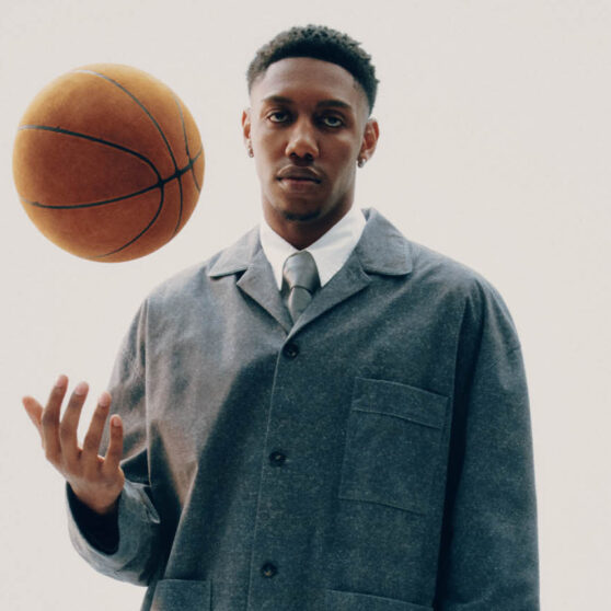 RJ BARRETT sharp style shoot interview