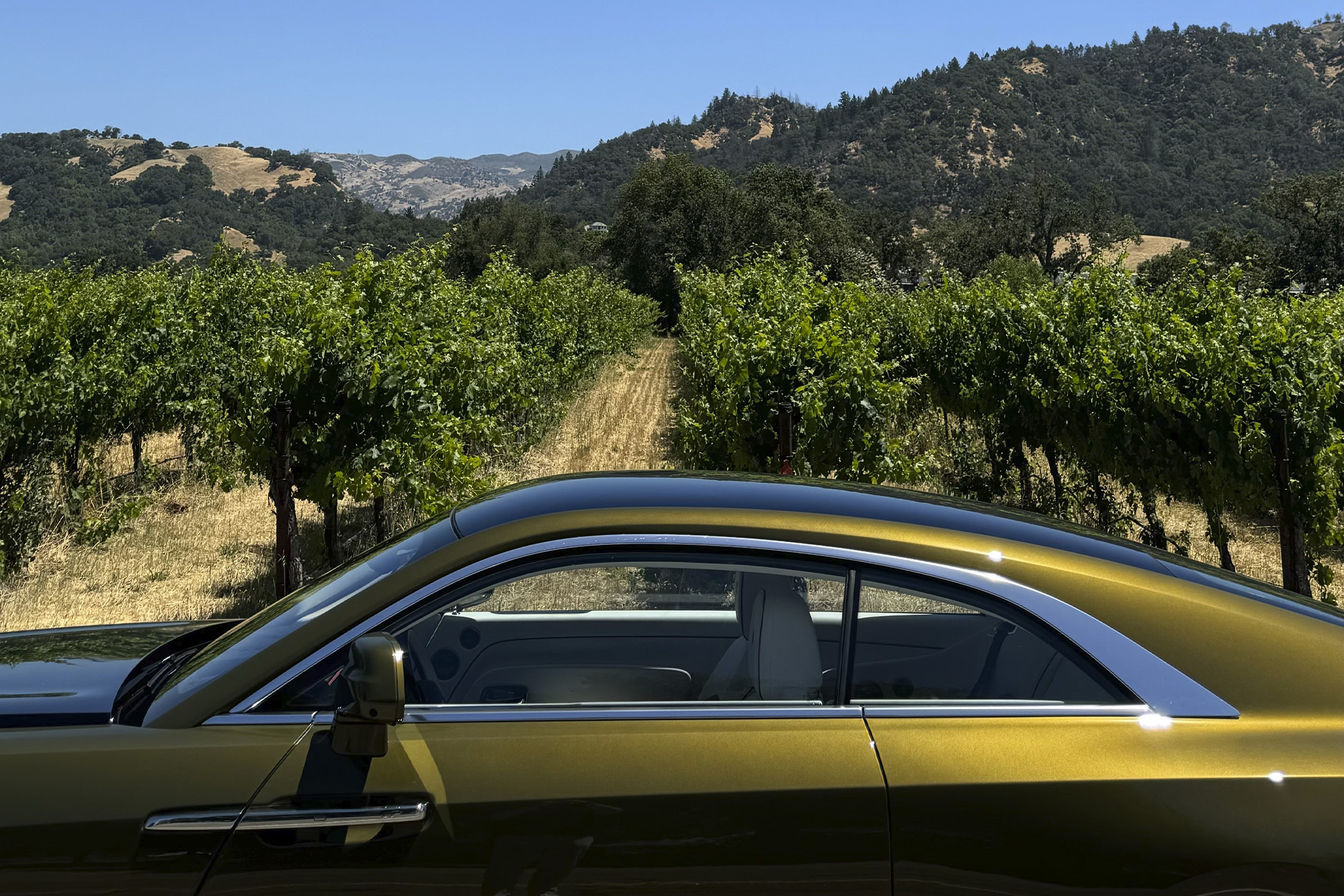 2024 Rolls-Royce Spectre outside silver oak