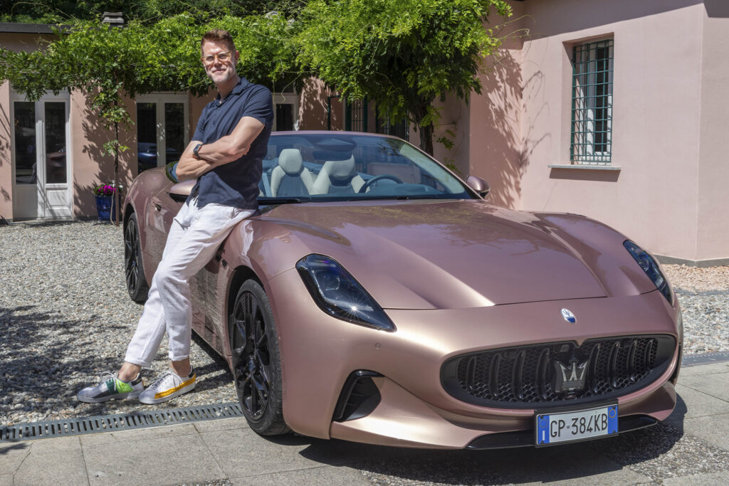 Maserati Head of Design Maserati Klaus Busse GranCabrio Folgore 