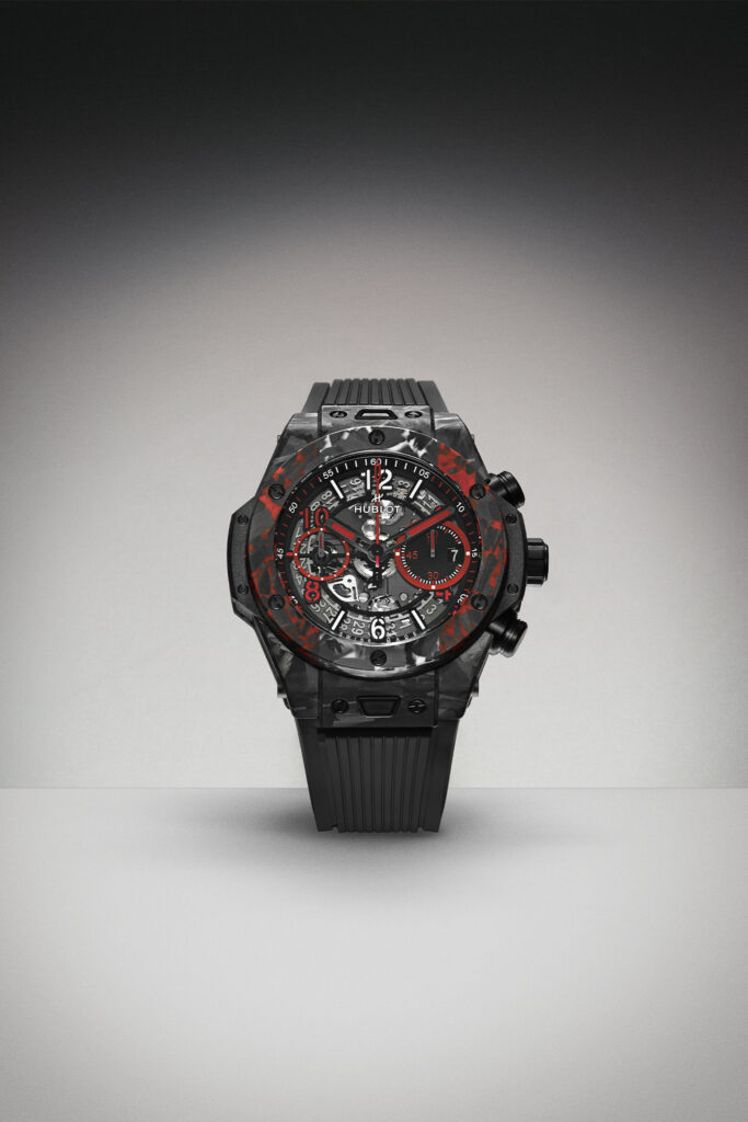 The new Hublot Big Bang Unico Carbon Canada offers a distinctly Canadian take on Swiss watchmaking.