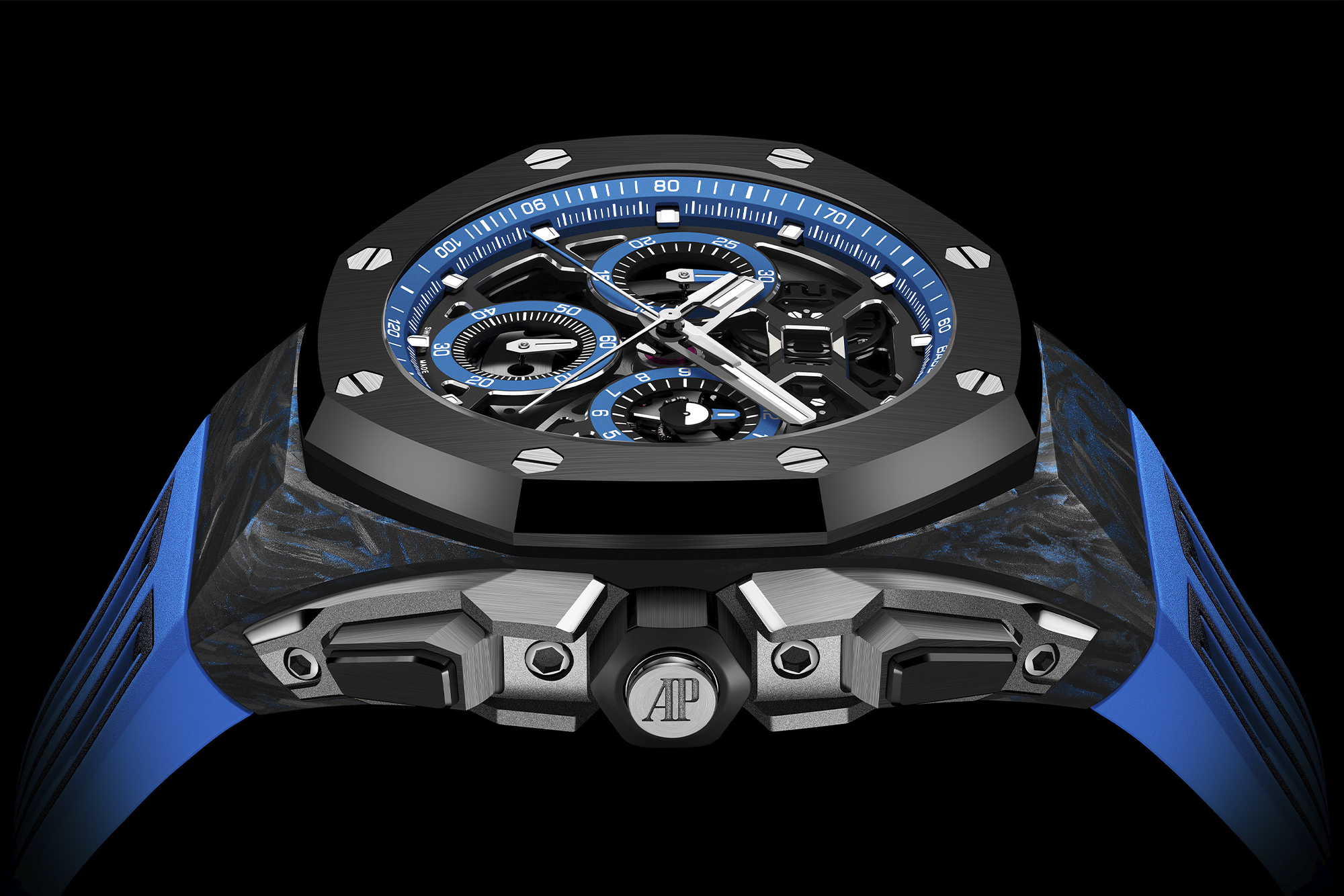 Audemars Piguet Royal Oak Concept Split-Seconds Chronograph GMT Large Date shot from side