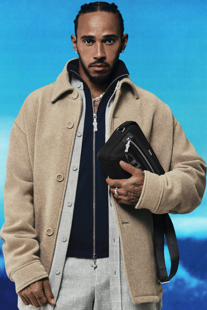 Capsule advertising campaign for Dior Lifestyle with Lewis Hamilton 