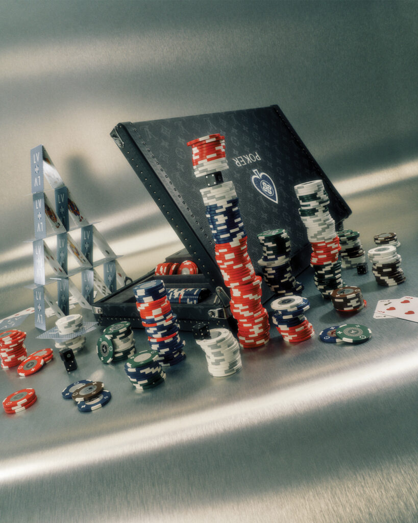 Poker Game Box in Monogram Eclipse by Louis Vuitton