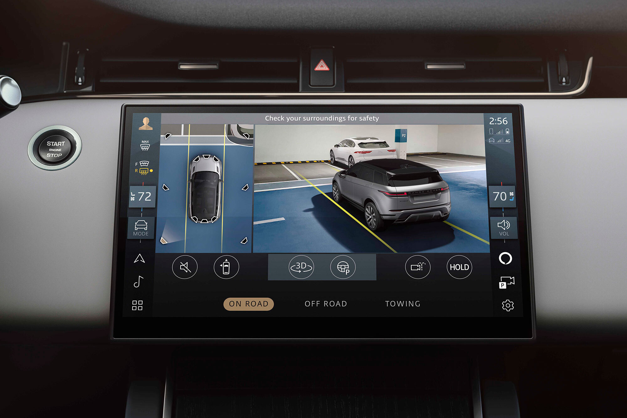 range rover evoque tech feature