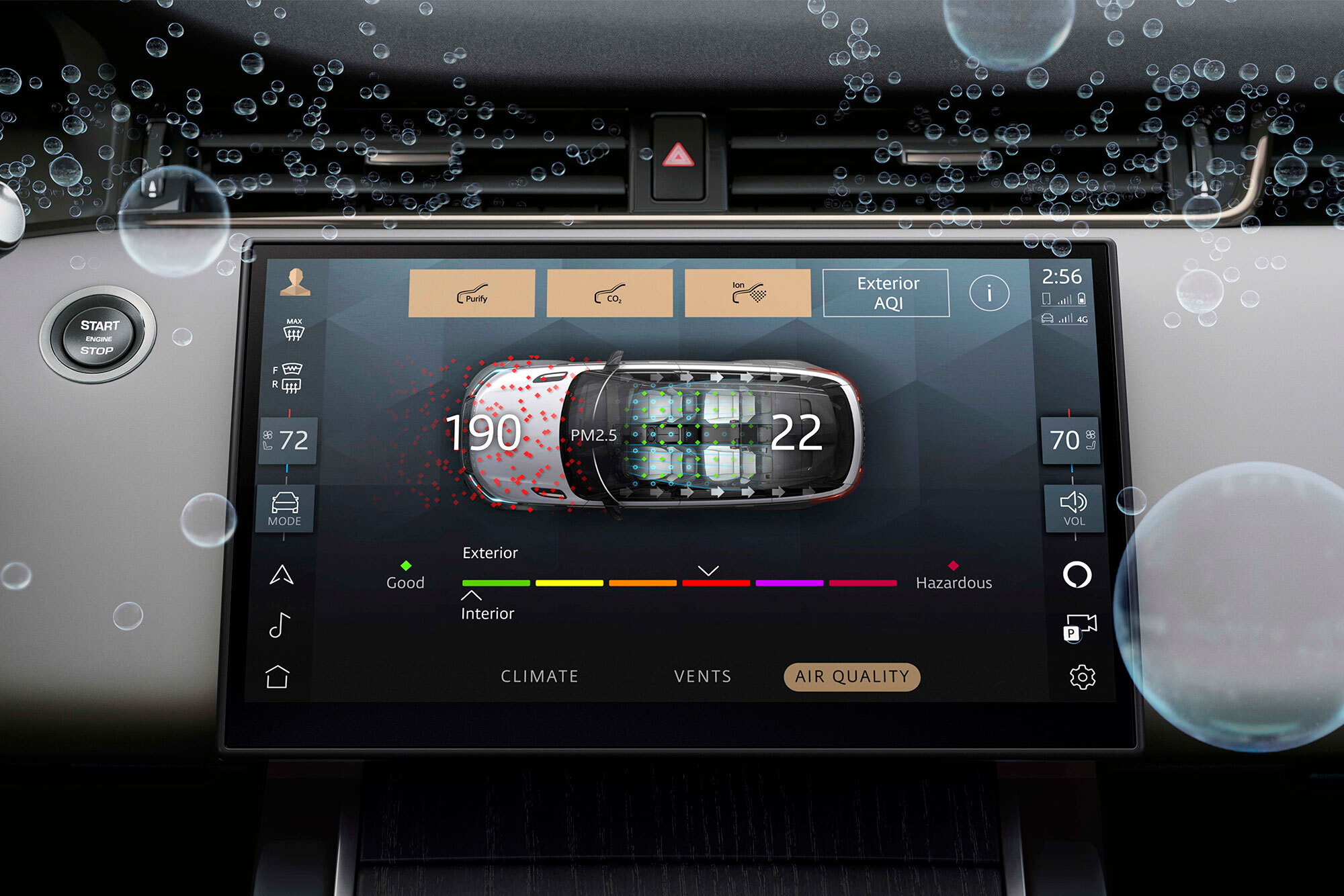 range rover evoque tech feature