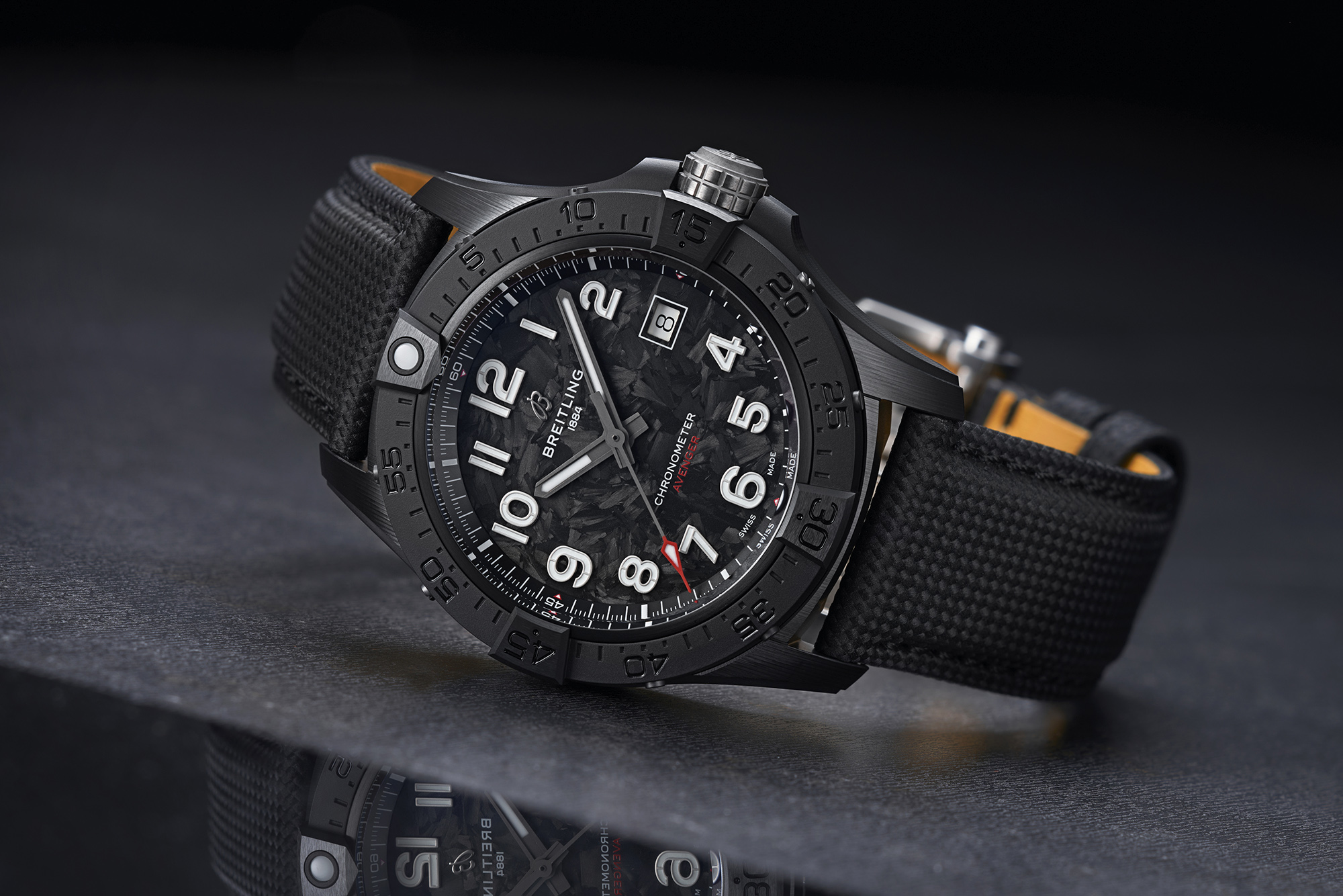 Avenger Automatic 42 Night Mission in Black