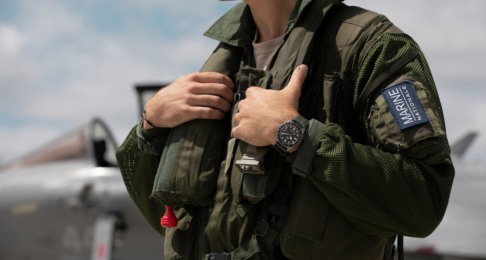 Tudor Pelagos FXD GMT on a model's wrist