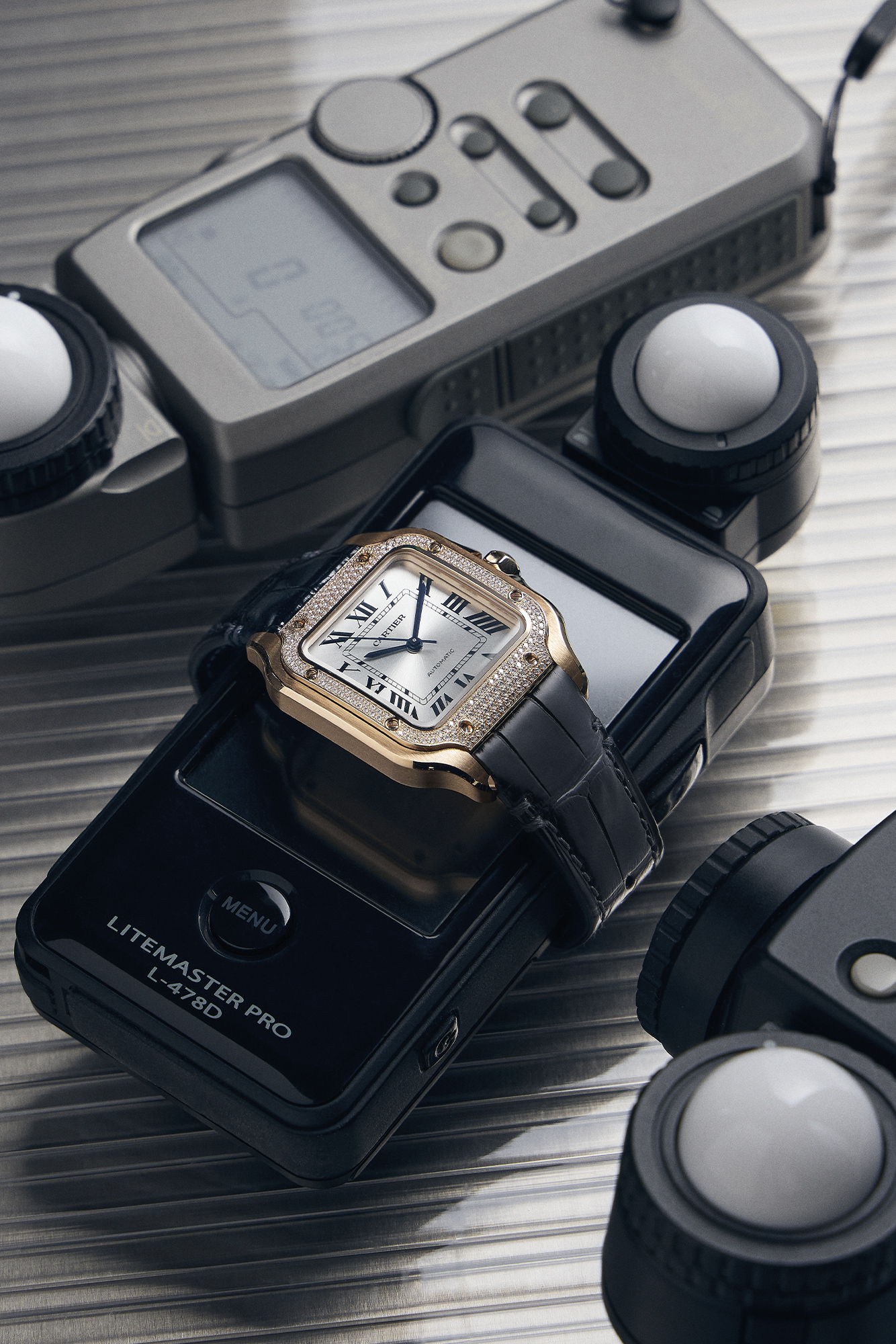 CARTIER SANTOS DE CARTIER, $41,200.