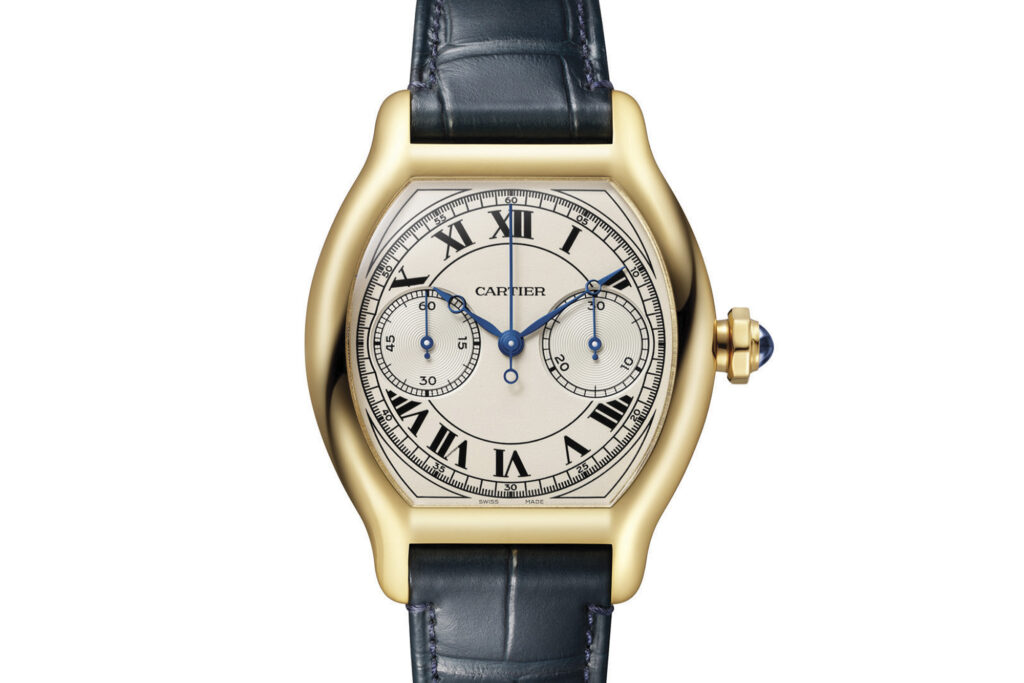 Cartier Privé Tortue Monopusher Chronograph 