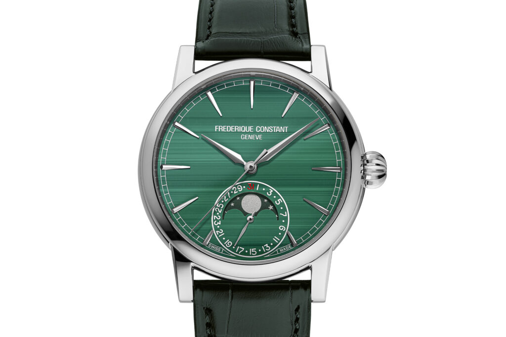 Frederique Constant Classic Moonphase Date Manufacture Malachite 