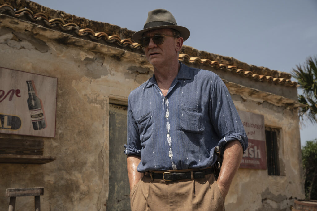 Luca Guadagnino QUEER 12-2024 still with daniel craig