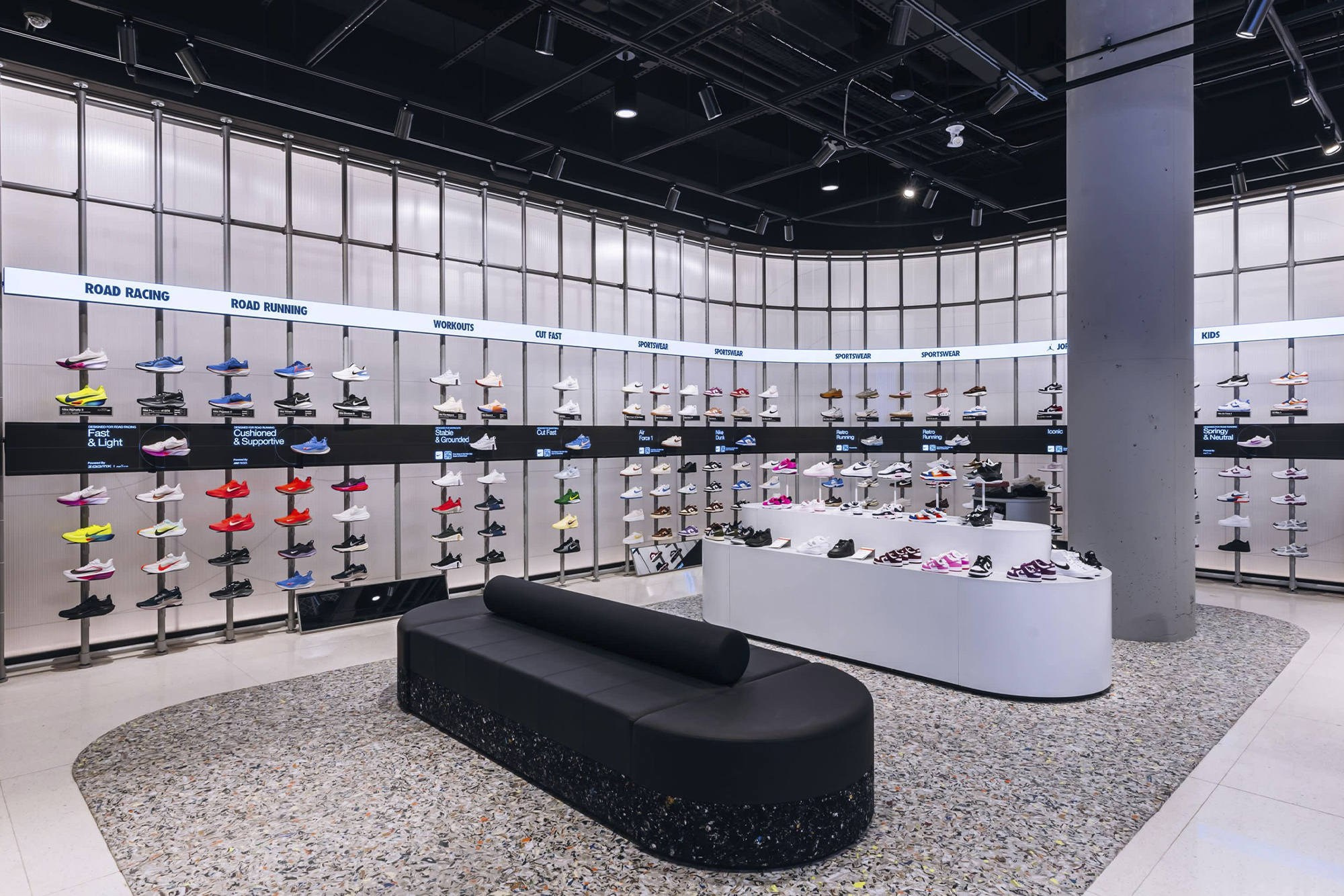 Nike opens a new Nike store in Toronto on Bloor Street