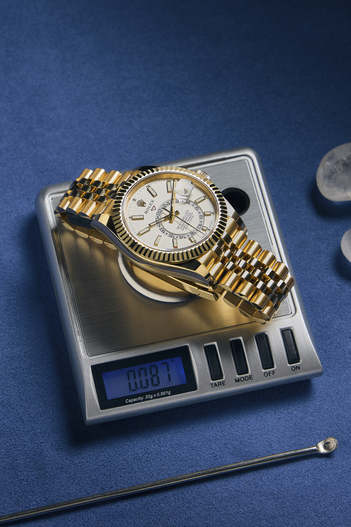 ROLEX SKY-DWELLER, $65,200.