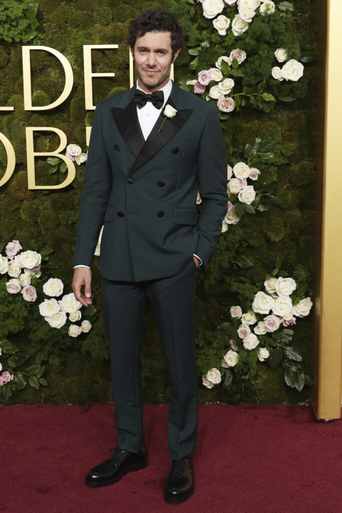 Adam Brody in Prada Golden Globes