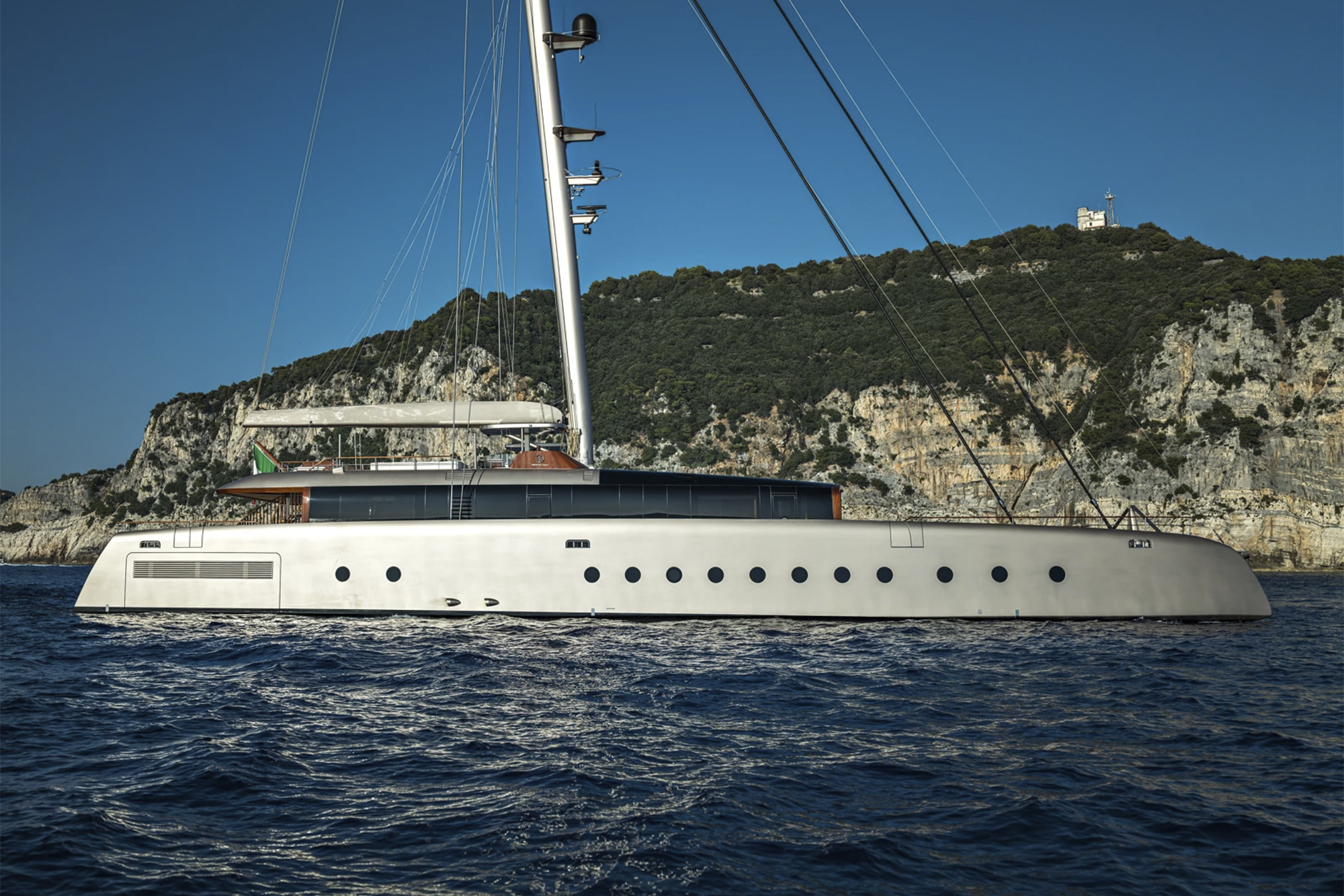 Artexplorer luxury design sailing yacht for charter