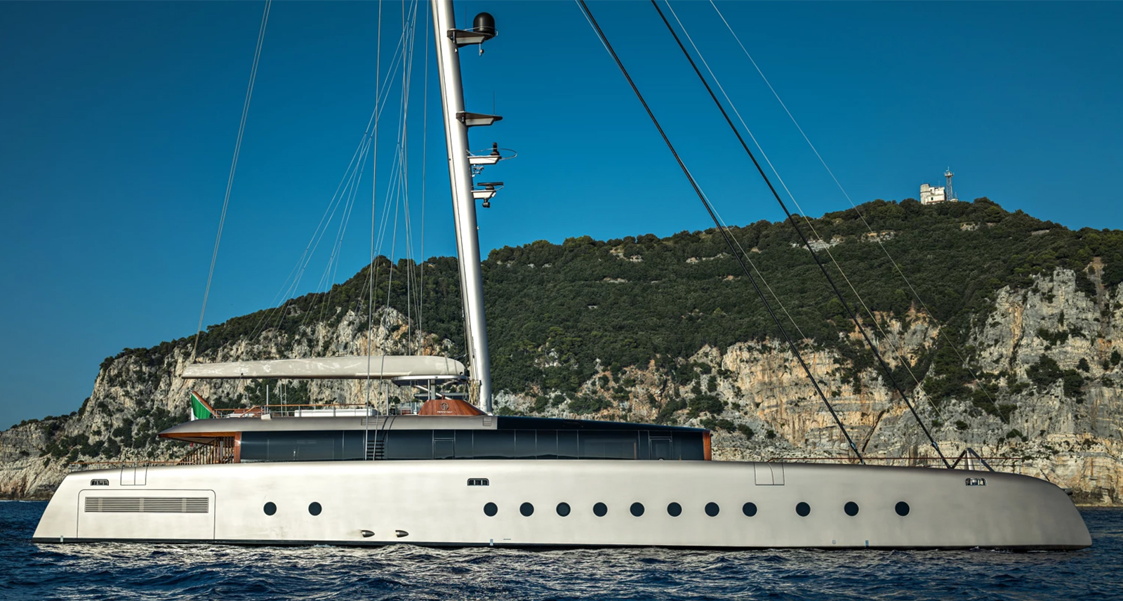 Artexplorer luxury design sailing yacht for charter