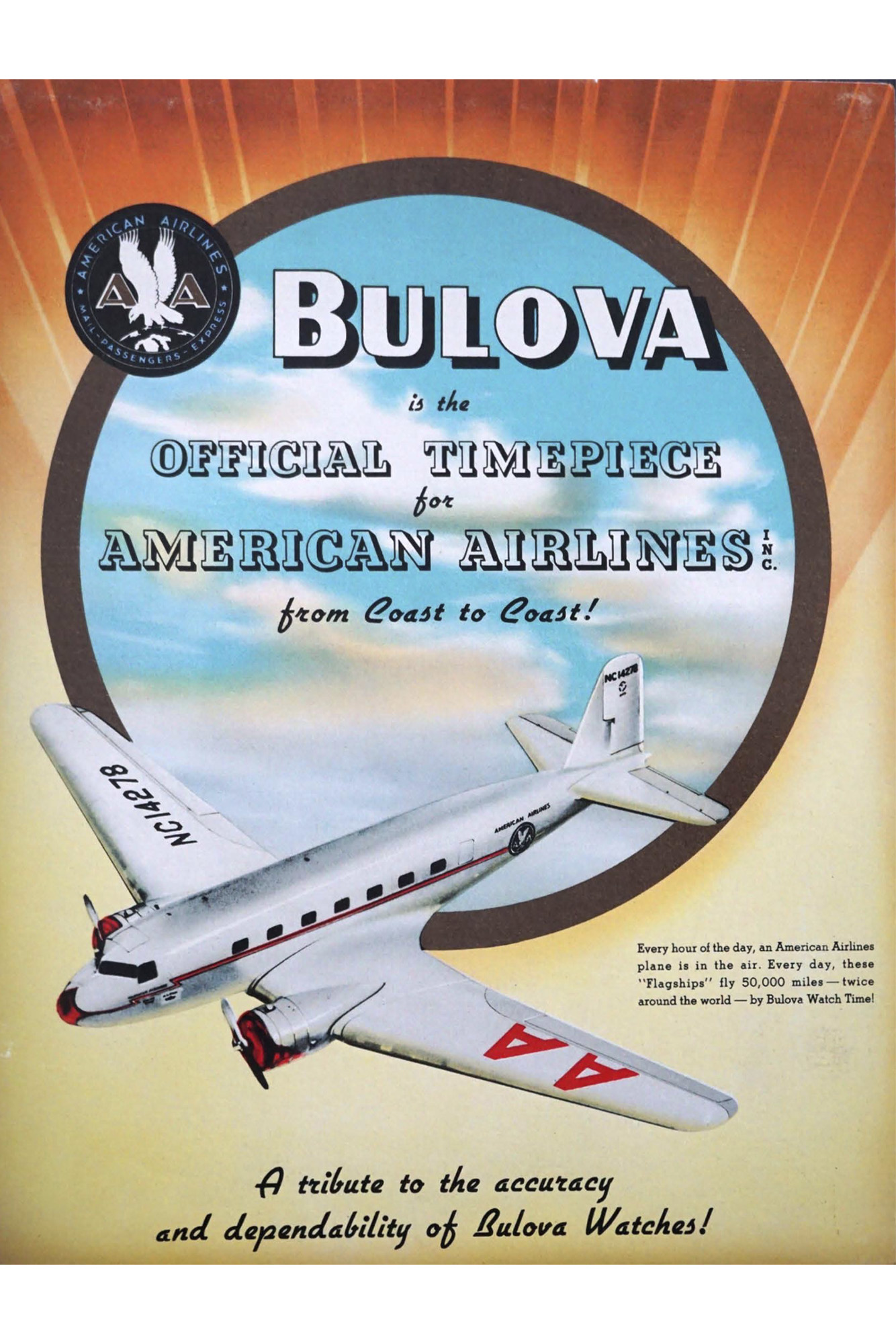 Bulova 150th Anniversary vintage ads