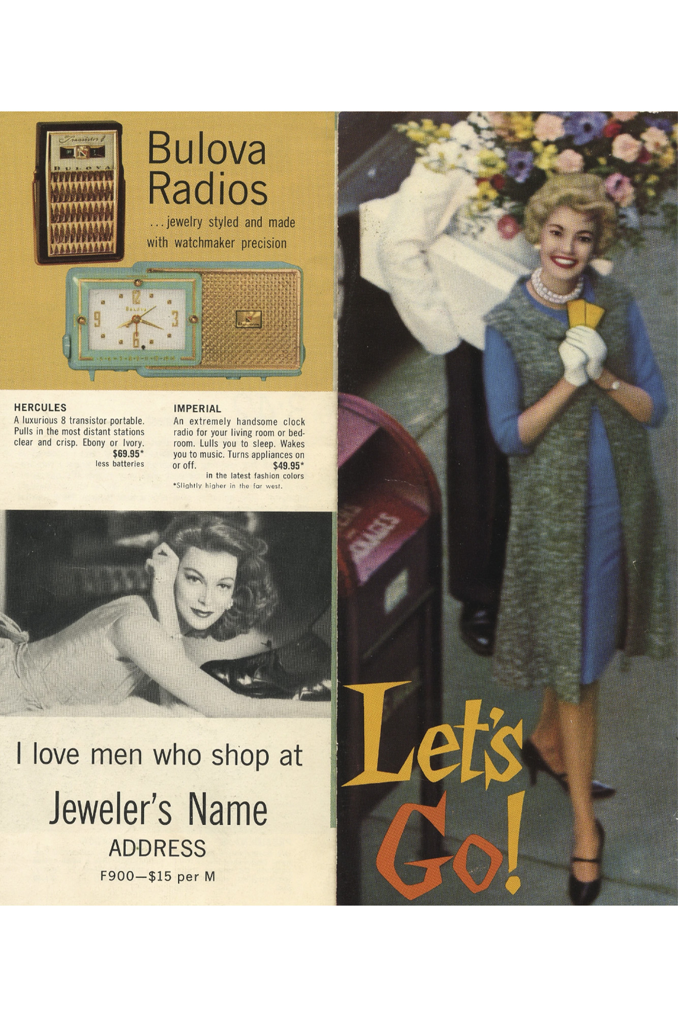 Bulova 150th Anniversary vintage ads