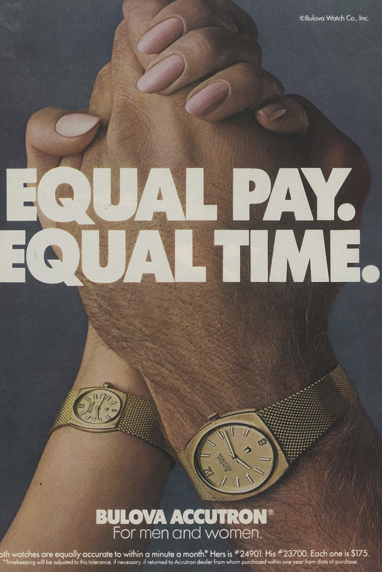 Bulova 150th Anniversary vintage ads