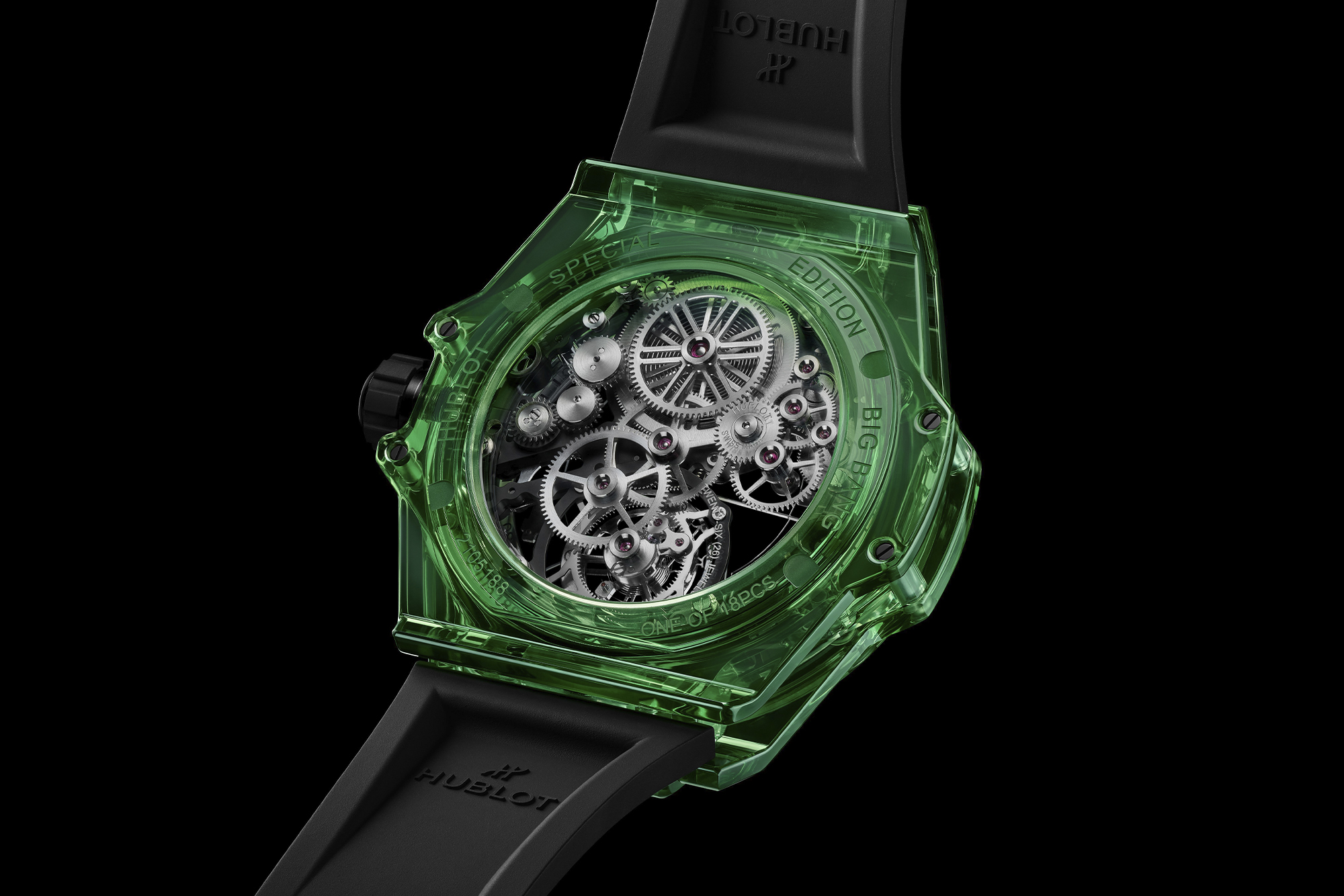 Hublot Big Bang Tourbillon Automatic Green SAXEM at LVMH Watch Week