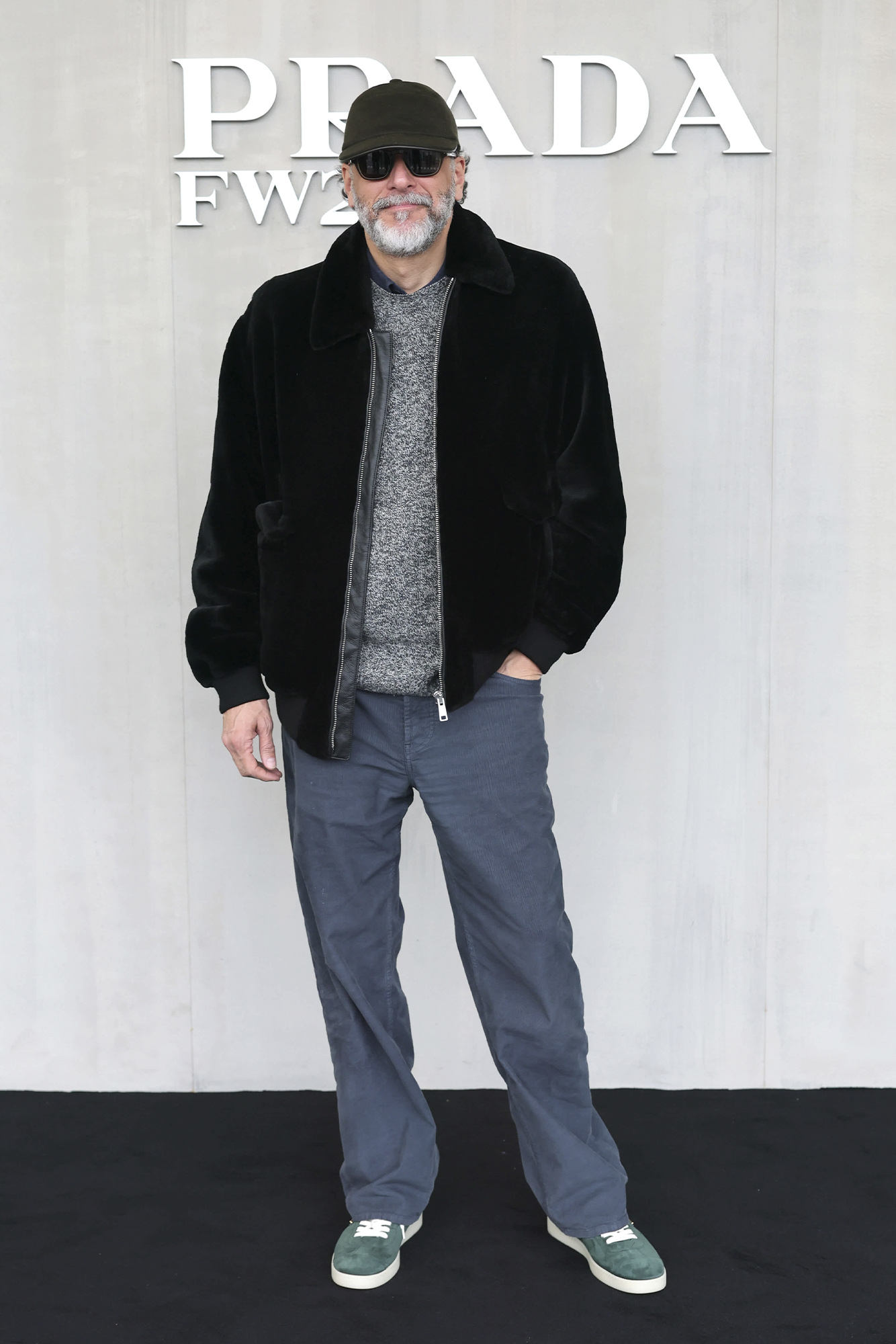 Luca Guadagnino at Prada Men's Fall Winter 2025.